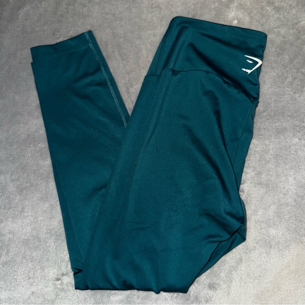 Gymshark Deep Teal High-Waisted Leggings